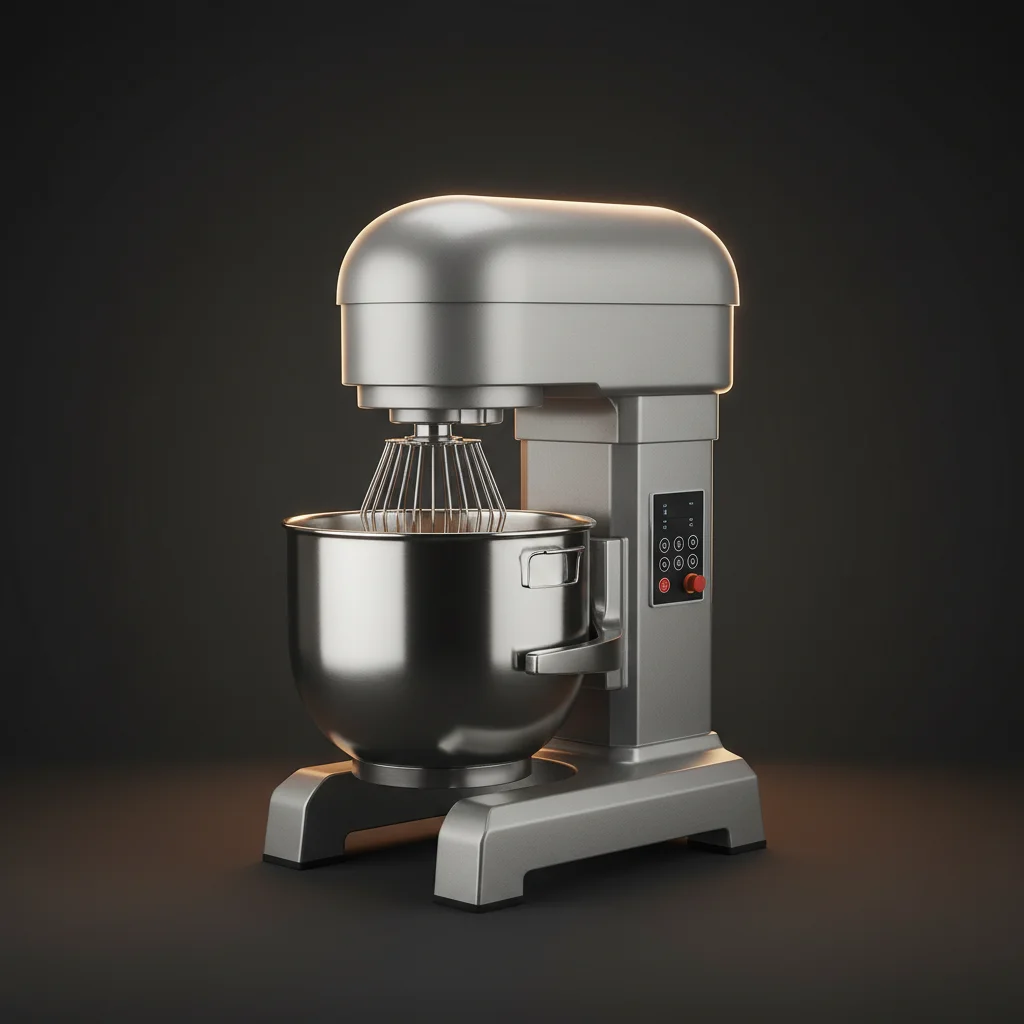 Commercial 20-litre planetary mixer — professional bakery mixing equipment